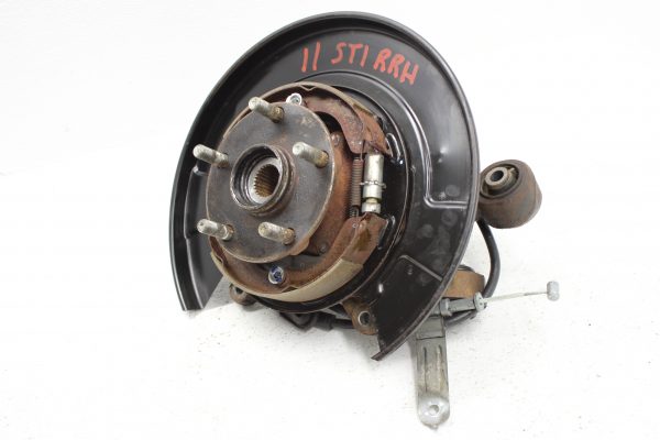 2008-2017 SUBARU WRX STI REAR HUBS KNUCKLES SPINDLES LH/RH 5X114 OEM 77K MILES - Image 8