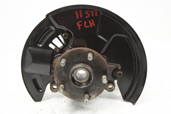 2008-2014 SUBARU WRX STI FRONT HUBS KNUCKLES SPINDLES OEM 5X114 LH/RH 77K MILES - Image 3
