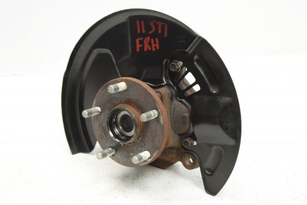 2008-2014 SUBARU WRX STI FRONT HUBS KNUCKLES SPINDLES OEM 5X114 LH/RH 77K MILES - Image 7