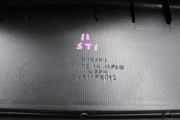 2008-2020 SUBARU WRX & STI SEDAN TRUNK LATCH SILL TRIM COVER 94511FG012 - Image 8