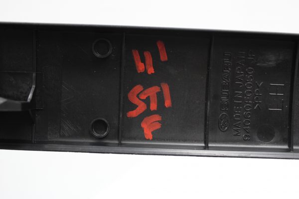2008-2014 SUBARU WRX & STI LH DRIVER SIDE DOOR SILL TRIM OEM 94060FG050 - Image 6