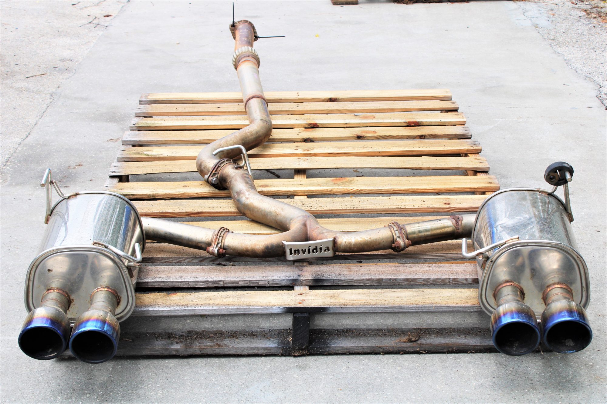 20112014 SUBARU WRX &amp; STI SEDAN INVIDIA Q300 QUAD