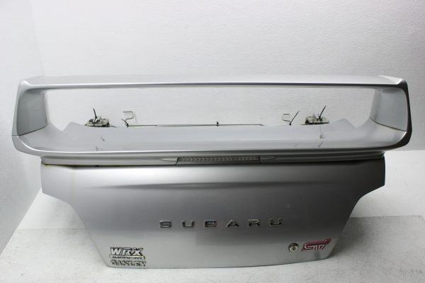 2004-2007 SUBARU IMPREZA WRX STI TRUNK LID SPOILER WING PSM SILVER OEM