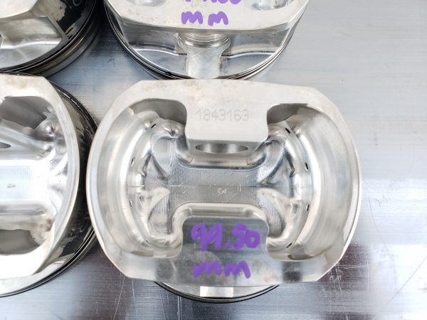 2004-2020 SUBARU WRX STI REV WORKS RW1200 DIAMOND FORGED PISTONS SET 99.50MM - Image 8