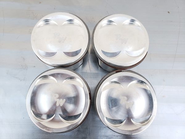 2004-2020 SUBARU WRX STI REV WORKS RW1200 DIAMOND FORGED PISTONS SET 99.75MM - Image 4
