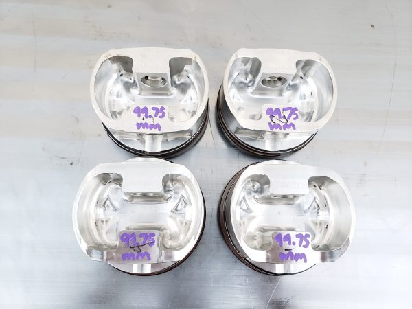 2004-2020 SUBARU WRX STI REV WORKS RW1200 DIAMOND FORGED PISTONS SET 99.75MM - Image 5