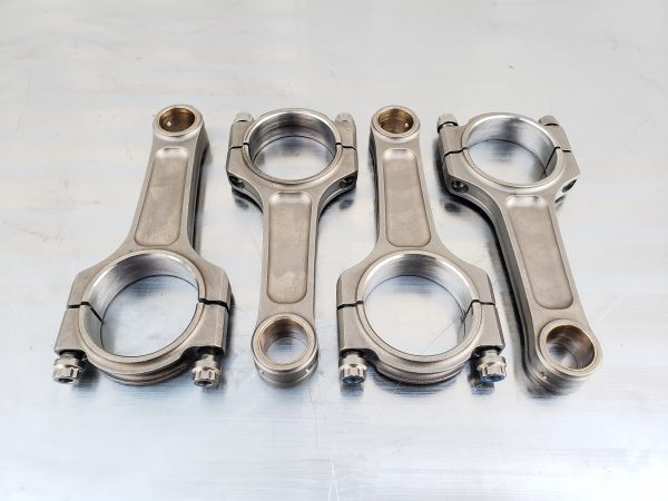 2004-2020 SUBARU WRX STI MANLEY I-BEAM TURBO TUFF CONNECTING RODS +2MM 14436R6-4