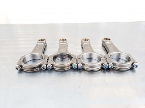 2004-2020 SUBARU WRX STI MANLEY I-BEAM TURBO TUFF CONNECTING RODS +2MM 14436R6-4 - Image 2