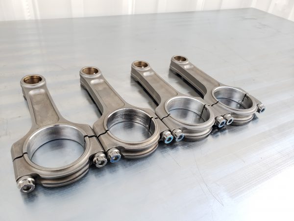 2004-2020 SUBARU WRX STI MANLEY I-BEAM TURBO TUFF CONNECTING RODS +2MM 14436R6-4 - Image 4