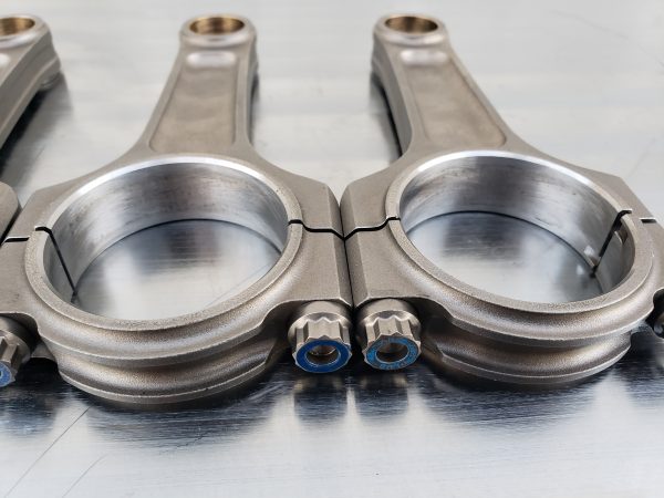 2004-2020 SUBARU WRX STI MANLEY I-BEAM TURBO TUFF CONNECTING RODS +2MM 14436R6-4 - Image 6
