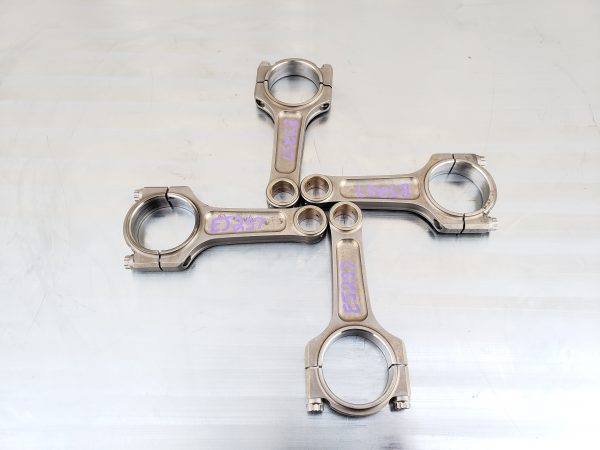 2004-2020 SUBARU WRX STI MANLEY I-BEAM TURBO TUFF CONNECTING RODS +2MM 14436R6-4 - Image 10