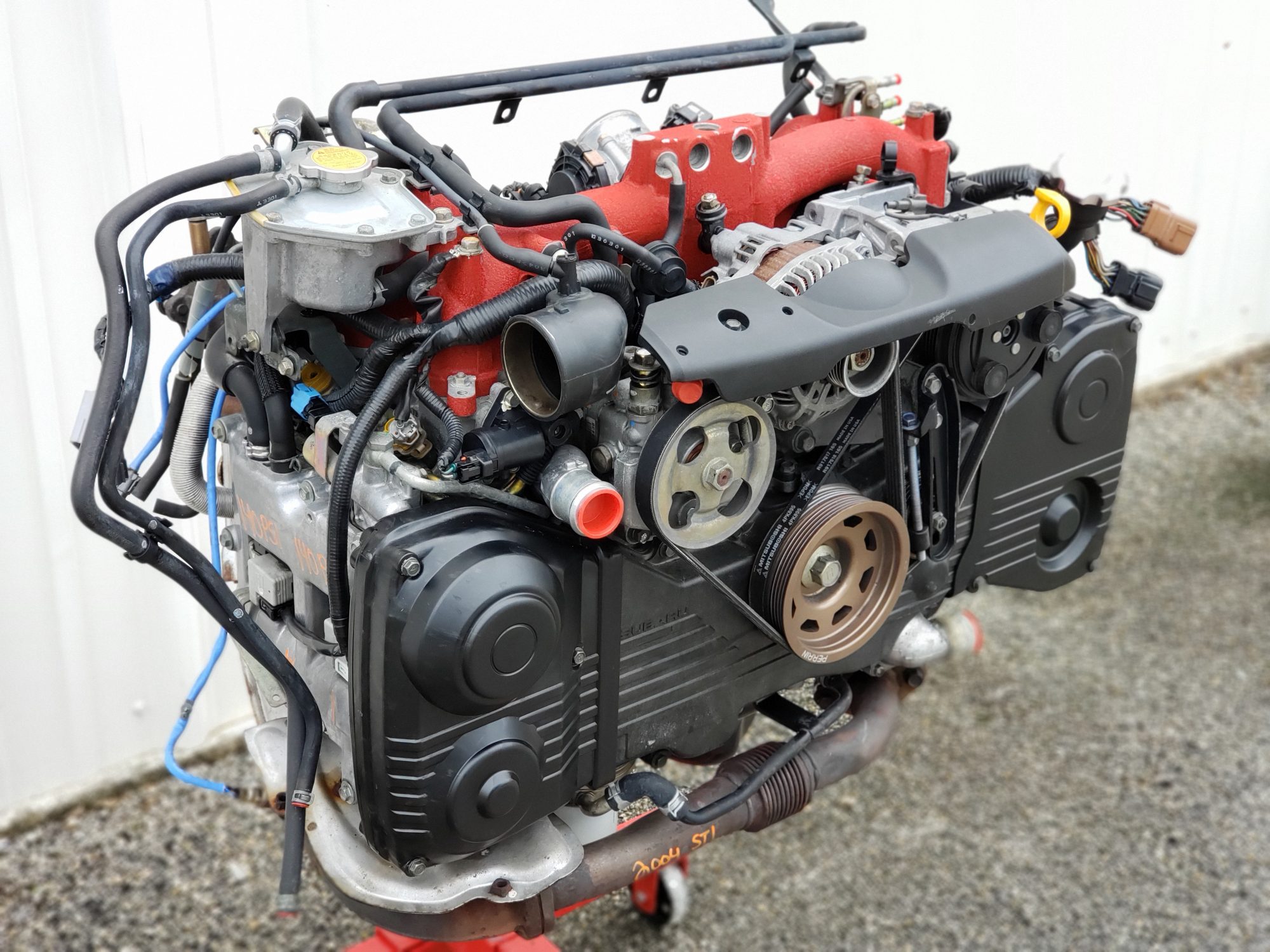 2004-2006 SUBARU WRX STI ENGINE MOTOR LONG BLOCK & TURBO USDM EJ257 88K MILES - Image 2