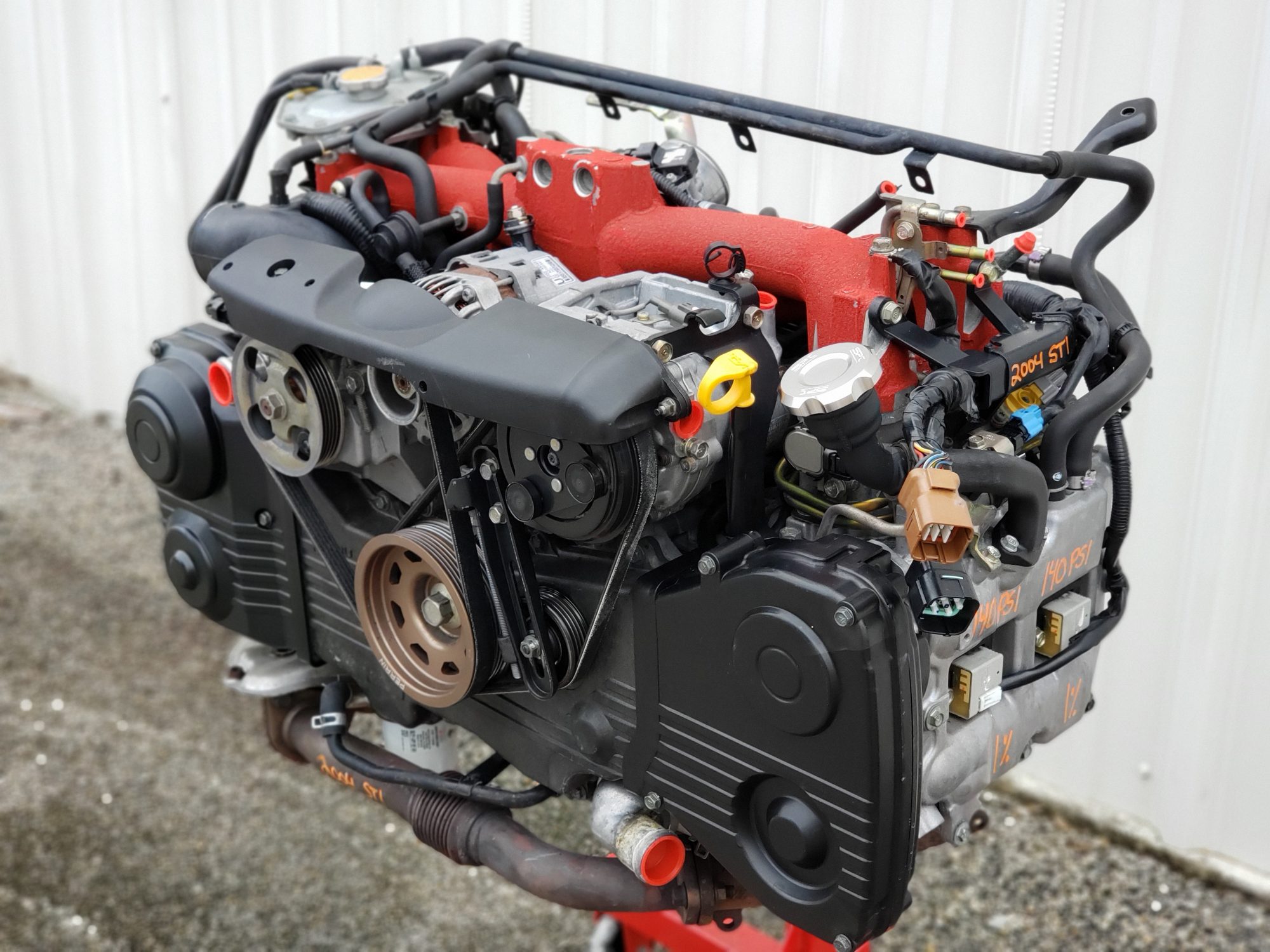 2004-2006 SUBARU WRX STI ENGINE MOTOR LONG BLOCK & TURBO USDM EJ257 88K MILES - Image 3