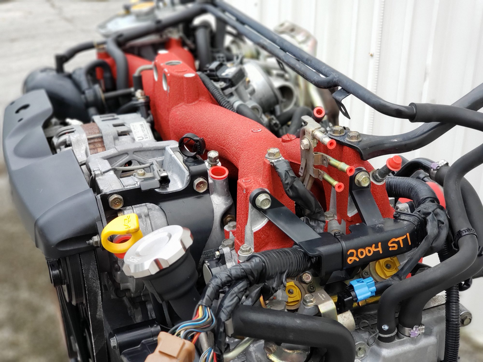 2004-2006 SUBARU WRX STI ENGINE MOTOR LONG BLOCK & TURBO USDM EJ257 88K MILES - Image 4