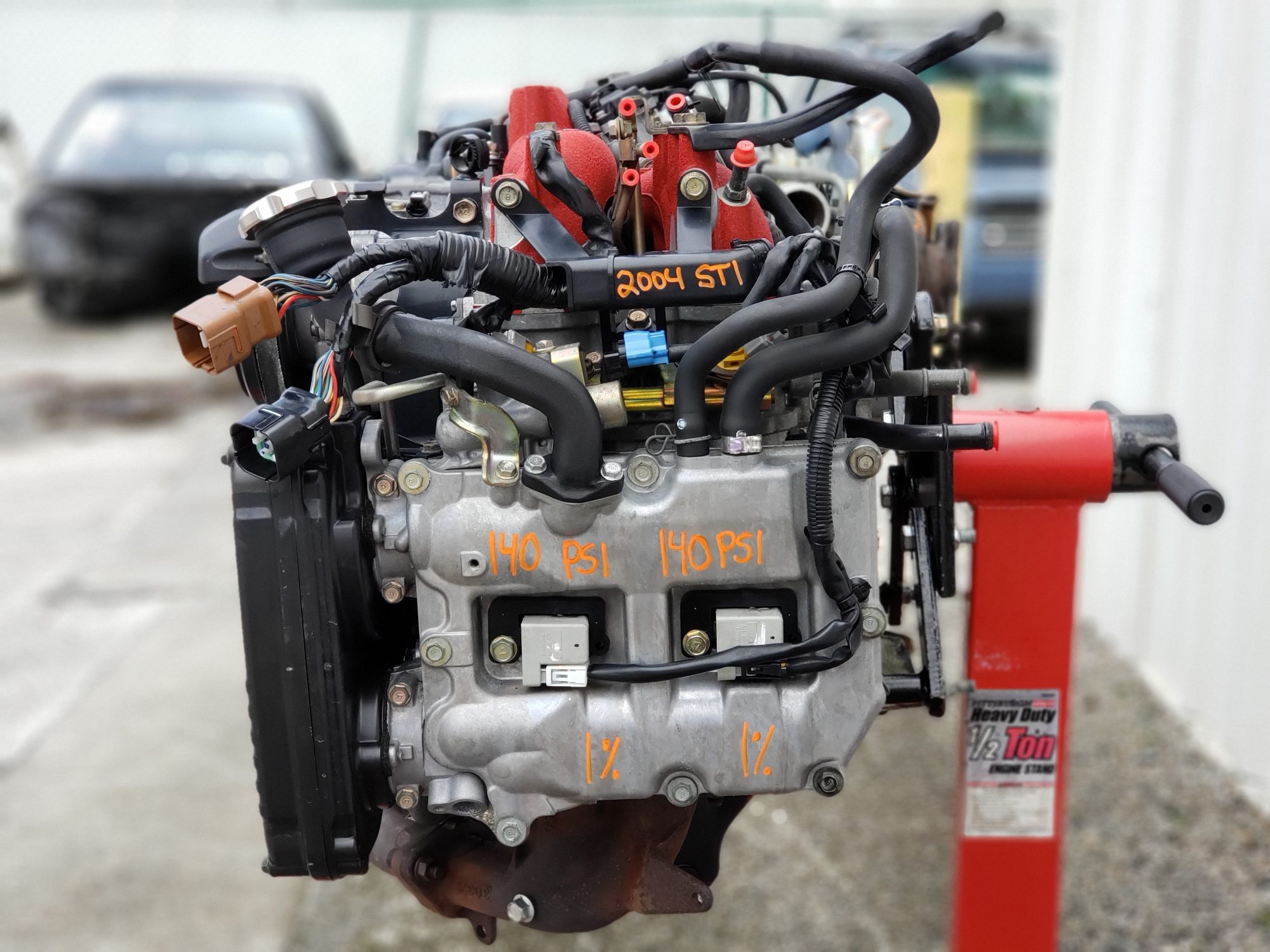 2004-2006 SUBARU WRX STI ENGINE MOTOR LONG BLOCK & TURBO USDM EJ257 88K MILES - Image 6