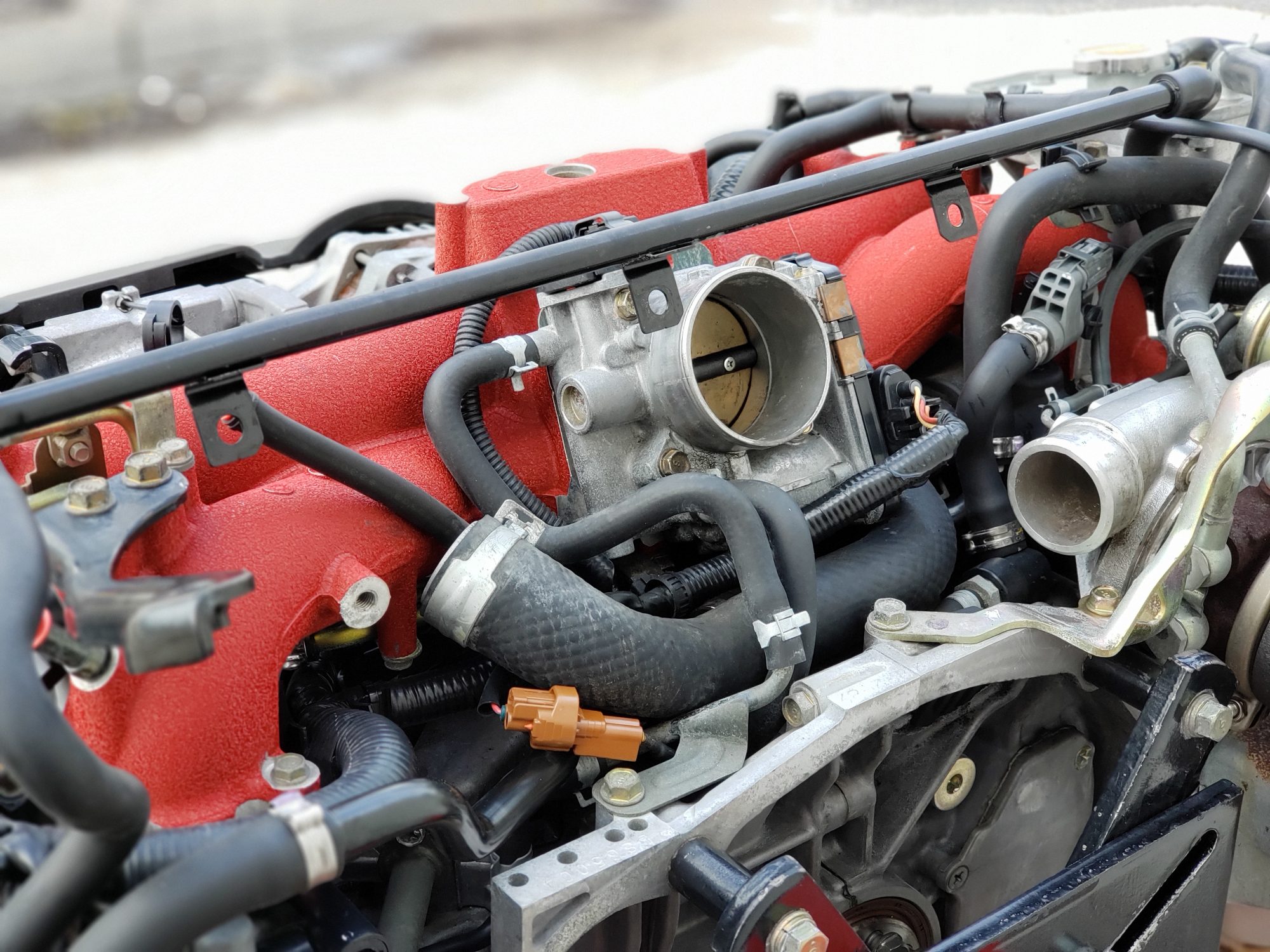 2004-2006 SUBARU WRX STI ENGINE MOTOR LONG BLOCK & TURBO USDM EJ257 88K MILES - Image 12