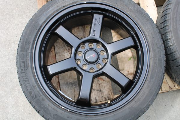 2004-2018 SUBARU WRX & STI DRIFZ HOLE SHOT 303 WHEELS 5x100/5x114 17x7.5 DAMAGED - Image 4