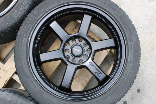 2004-2018 SUBARU WRX & STI DRIFZ HOLE SHOT 303 WHEELS 5x100/5x114 17x7.5 DAMAGED - Image 6