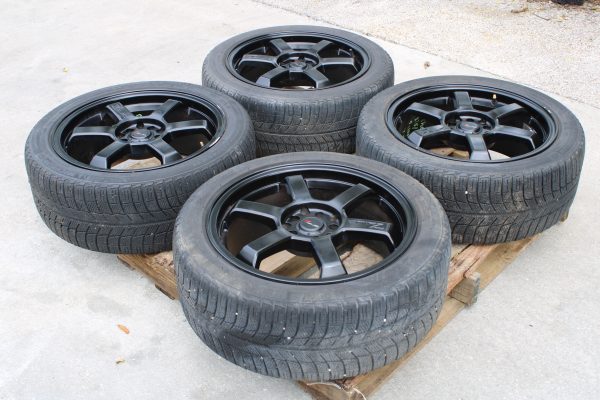 2004-2018 SUBARU WRX & STI DRIFZ HOLE SHOT 303 WHEELS 5x100/5x114 17x7.5 DAMAGED - Image 8