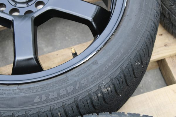 2004-2018 SUBARU WRX & STI DRIFZ HOLE SHOT 303 WHEELS 5x100/5x114 17x7.5 DAMAGED - Image 9