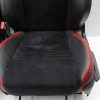 2015-2021 SUBARU WRX STI FRONT SEATS RED BLACK LEATHER/ALCANTARA SUEDE OEM - Image 4