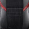 2015-2021 SUBARU WRX STI FRONT SEATS RED BLACK LEATHER/ALCANTARA SUEDE OEM - Image 6