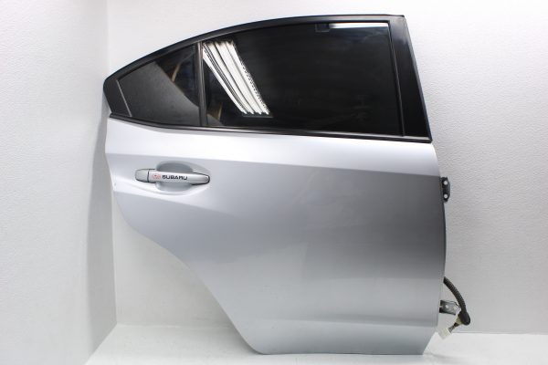 2015-2020 SUBARU WRX & STI REAR RH PASSENGER SIDE DOOR ASSEMBLY ISM SILVER