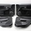 2015-2021 SUBARU WRX STI FRONT & REAR ALCANTARA INTERIOR DOOR CARDS PANELS OEM