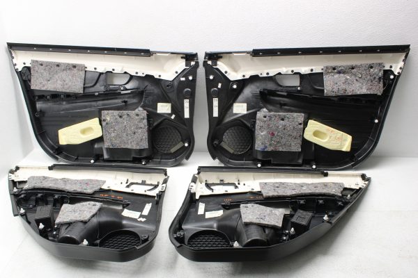 2015-2021 SUBARU WRX STI FRONT & REAR ALCANTARA INTERIOR DOOR CARDS PANELS OEM - Image 2
