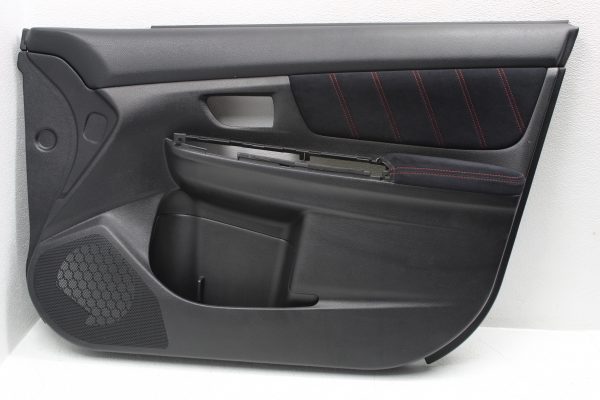 2015-2021 SUBARU WRX STI FRONT & REAR ALCANTARA INTERIOR DOOR CARDS PANELS OEM - Image 3