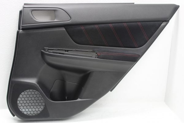 2015-2021 SUBARU WRX STI FRONT & REAR ALCANTARA INTERIOR DOOR CARDS PANELS OEM - Image 7