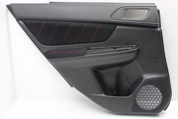 2015-2021 SUBARU WRX STI FRONT & REAR ALCANTARA INTERIOR DOOR CARDS PANELS OEM - Image 9