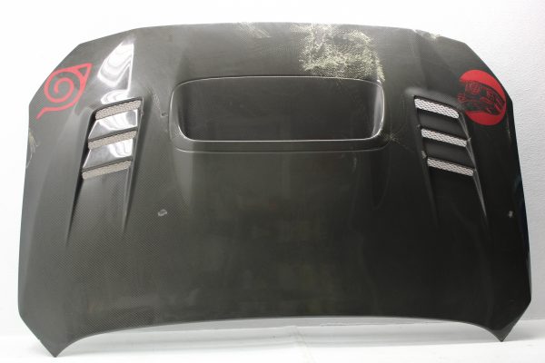 2015-2020 SUBARU WRX & STI SEBION CARBON FIBER HOOD CW STYLE *DAMAGED*