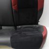 2015-2020 SUBARU WRX STI REAR SEATS UPPER & LOWER ALCANTARA/LEATHER BLACK & RED - Image 3
