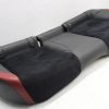 2015-2020 SUBARU WRX STI REAR SEATS UPPER & LOWER ALCANTARA/LEATHER BLACK & RED - Image 10