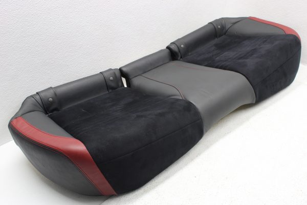 2015-2020 SUBARU WRX STI REAR SEATS UPPER & LOWER ALCANTARA/LEATHER BLACK & RED - Image 10
