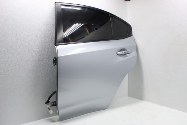 2015-2020 SUBARU WRX & STI REAR LH DRIVER SIDE DOOR ASSEMBLY ISM SILVER OEM - Image 2
