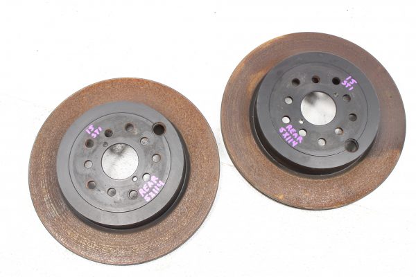 2008-2017 SUBARU WRX STI FRONT & REAR BREMBO BRAKE ROTORS 5X100 / 5X114 - Image 3