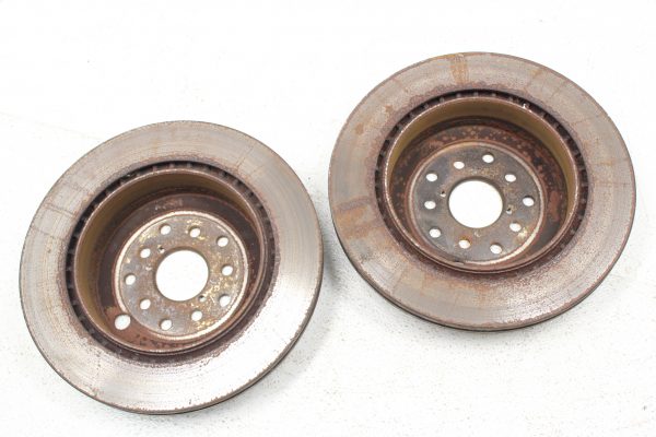 2008-2017 SUBARU WRX STI FRONT & REAR BREMBO BRAKE ROTORS 5X100 / 5X114 - Image 5