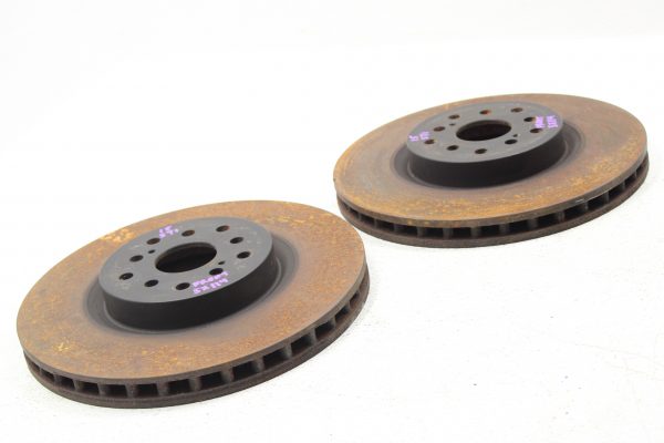 2008-2017 SUBARU WRX STI FRONT & REAR BREMBO BRAKE ROTORS 5X100 / 5X114 - Image 6