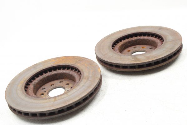 2008-2017 SUBARU WRX STI FRONT & REAR BREMBO BRAKE ROTORS 5X100 / 5X114 - Image 8
