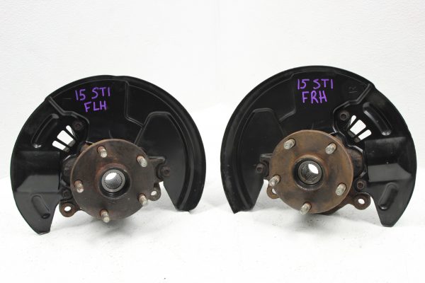 2008-2017 SUBARU WRX STI FRONT HUBS KNUCKLES SPINDLES LH/RH 5X114 OEM