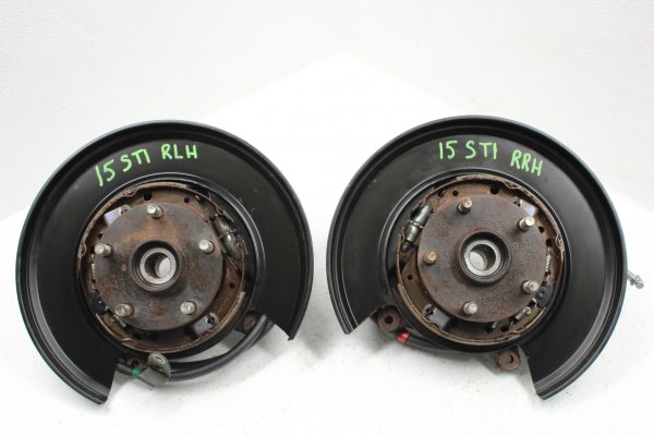 2008-2017 SUBARU WRX STI REAR HUBS KNUCKLES SPINDLES LH/RH 5X114 OEM