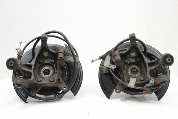 2008-2017 SUBARU WRX STI REAR HUBS KNUCKLES SPINDLES LH/RH 5X114 OEM - Image 2