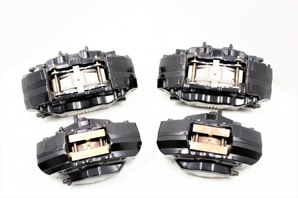 2008-2017 SUBARU WRX STI FRONT & REAR BREMBO BRAKE CALIPERS SET 59K MILES OEM - Image 2
