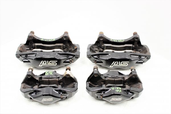 2008-2017 SUBARU WRX STI FRONT & REAR BREMBO BRAKE CALIPERS SET 59K MILES OEM - Image 4