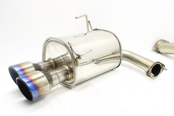 2015-2020 SUBARU WRX & STI INVIDIA Q300 CAT BACK EXHAUST SYSTEM TITIANIUM TIPS - Image 6