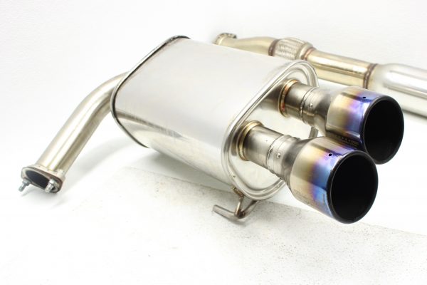 2015-2020 SUBARU WRX & STI INVIDIA Q300 CAT BACK EXHAUST SYSTEM TITIANIUM TIPS - Image 7