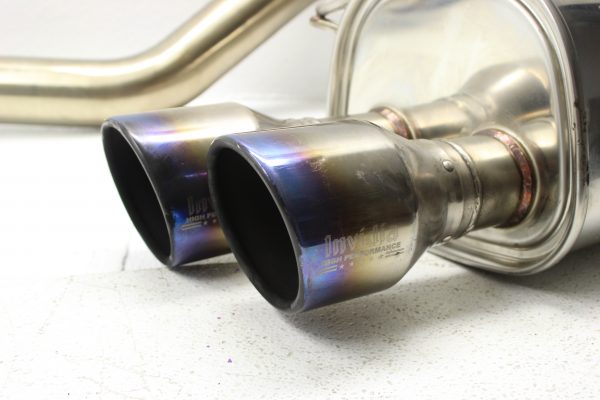2015-2020 SUBARU WRX & STI INVIDIA Q300 CAT BACK EXHAUST SYSTEM TITIANIUM TIPS - Image 9