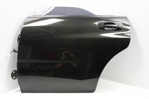 2004-2007 SUBARU WRX & STI SEDAN REAR LH DRIVER SIDE DOOR JAVA BLACK PEARL JBP OEM